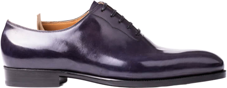 Saint Crispins Wholecut Oxford with stitching around the laces